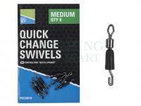 Krętliki Preston Quick Change Swivels - Small | 8 per pack