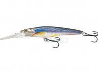 Wobler Live Target Rainbow Smelt Jerkbait Deep Dive 9cm 9g - Silver/Blue