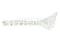 Przynęty miękkie Mustad AJI Worm Hila-Hila 1.7" 4.3cm - Clear Silver Glitter