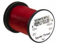 Nić Semperfli Spyder Thread 18/0 100m 109yds 30D - Red