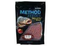 Pellet Ready Jaxon Method Feeder 500g 2mm - Halibut czerwony