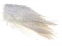 Rooster Saddle Feather - White