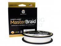 Plecionka Cortland Master Braid 150 yds White 10lb | .006 in | .152 mm