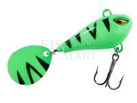 Przynęta Balzer Colonel Spin Buddy Evil Eye Plastic Body 12g 40mm - Green Fire Tiger UV