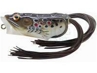 Przynęta Live Target Hollow Body Frog Popper 6.5cm 14g - Brown/Black