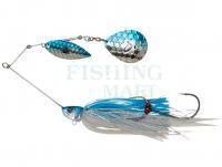 Przynęta Savage Gear Da’Bush Spinnerbait 14cm 21g Sinking - Blue Silver