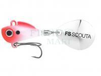 Przynęta Spro FreeStyle Scouta Jig Spinner 10g - UV Red Head