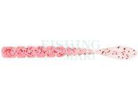 Przynęty miękkie Mustad AJI Worm Fla-Fla 2" 5cm - Clear Red Glitter