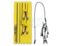 Przypon Zestaw Big Bait Ghost Rig - L / 140cm / #8/0 | #3/0