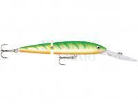 Wobler Rapala Jointed Deep Husky Jerk 12cm - Green Tiger UV