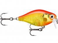 Wobler Rapala X-Light Crank Shallow Runner 3.5cm - Gold Fluorescent Red