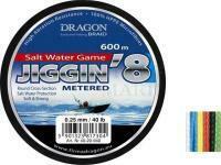 Plecionka Dragon Salt Water Game Jiggin 8 0,25mm 600m