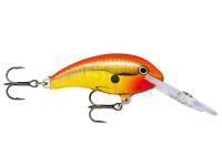 Wobler Rapala Shad Dancer 5cm - Chrome Gold Fluoroscent Red