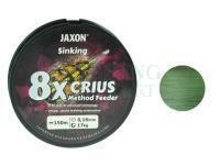 Plecionka Jaxon Crius 8x Method Feeder Sinking 150m - 0.14mm