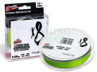 Plecionka Sufix X8 Braid Neon Chartreuse 150m 0.185mm PE#1.2