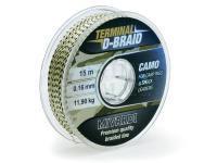 Plecionka Mivardi Terminal D‑Braid Camo 15m 0.10 mm