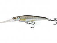 Wobler Live Target Rainbow Smelt Jerkbait Deep Dive 7cm 3.5g - Silver/Black