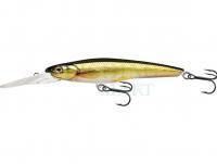 Wobler Live Target Rainbow Smelt Jerkbait Deep Dive 9cm 9g - Gold/Black