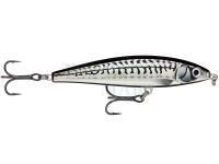 Wobler Rapala X-Rap Magnum Prey 10cm 41g - HDCHM HD Chrome Mackerel