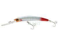 Wobler Yo-zuri Crystal Minnow Deep Diver 90mm 9.5g | 3-1/2 inch 3/8 oz - Bleeding Ghost Shad (R1134-HBGS)