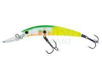 Wobler Yo-zuri Crystal Minnow Deep Diver Walleye 90mm 9.5g | 3-1/2 inch 3/8 oz - Banana Peel (R1205-BTCL)