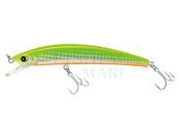 Wobler Yo-zuri Crystal Minnow Floating 90mm 7.5g | 3-1/2 inch 1/4 oz  - Chartreuse (R1123-HCL)