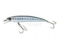 Wobler Yo-zuri Pins Minnow Floating 50F | 5cm 2g - Silver Black (F1161-BL)