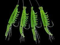 Zestaw Dega Mackerel Shrim-Rig 4 arme - Green