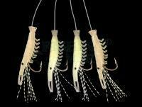 Zestaw Dega Mackerel Shrim-Rig 4 arme - Luminous