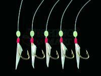 Zestaw morski Dega Herring-Rig 5 arms - luminous dots - K