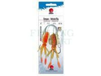 Zestaw morski Dega UV Octopus-leader (Bait-length 12cm) - Motoroil