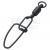 DAM Madcat Agrafki z krętlikiem Stainless Ball Bearing Swivel with Crosslock Snap