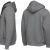 Savage Gear Bluzy z kapturem Classic Zip Hoodie Grey Melange